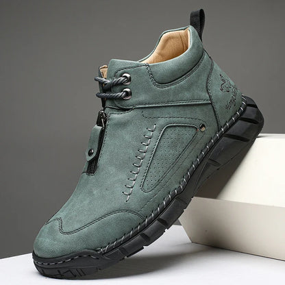 Cesare | Men's Smooth Round Toe Boot