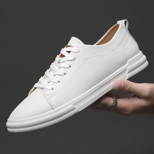 Egon | Men's Leather Lace Up Sneaker