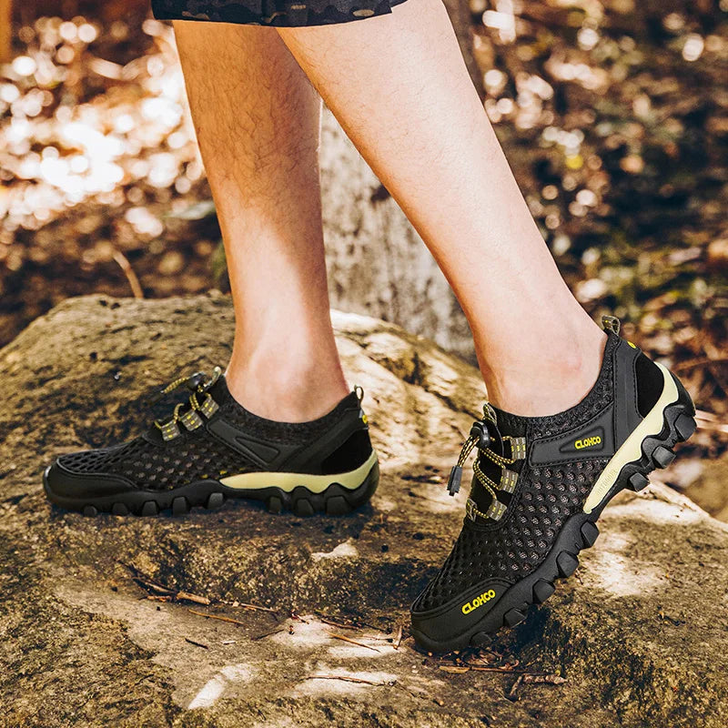 Quentin | Men's Mesh Drawstring Sandal