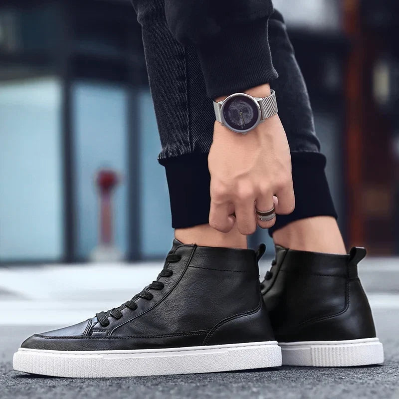 Emil | Men's Leather Lace Up Sneaker