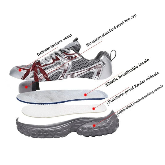 Patricia | Women's Smooth Lace Up Safety Shoe