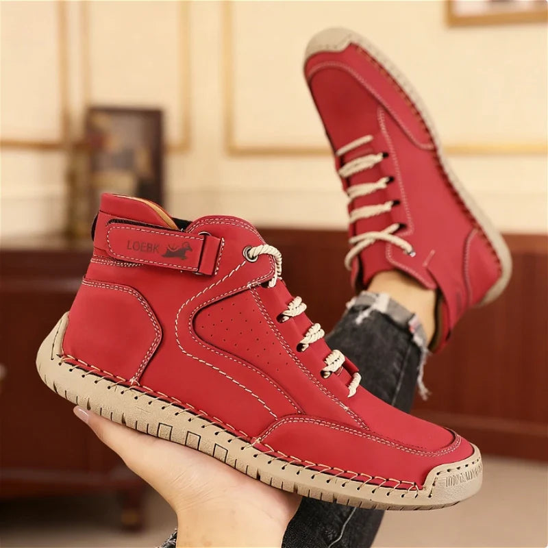 Sebastian | Men's Smooth Round Toe Sneaker