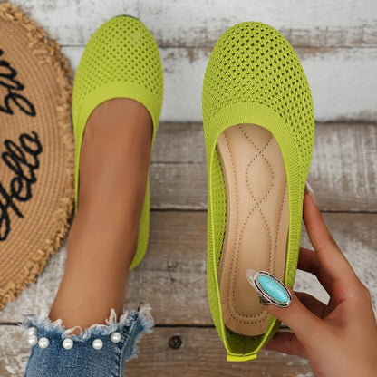 Gisela | Women's Knit Round Toe Loafer