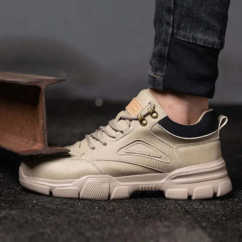 Tadeusz | Men's Cotton Wide Fit Safety Shoe