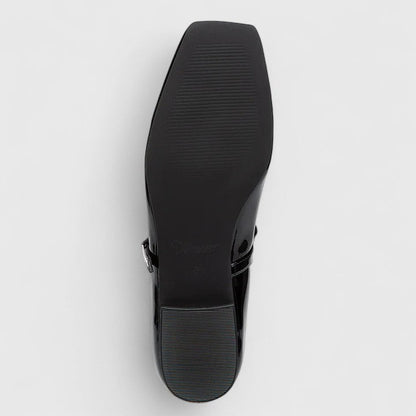 Catriona | Women's Bow Patent Flat Shoe