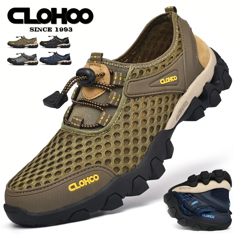 Quentin | Men's Mesh Drawstring Sandal