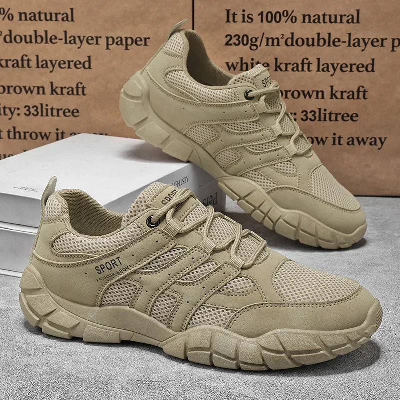 Klaas | Men's Mesh Lace Up Sneaker