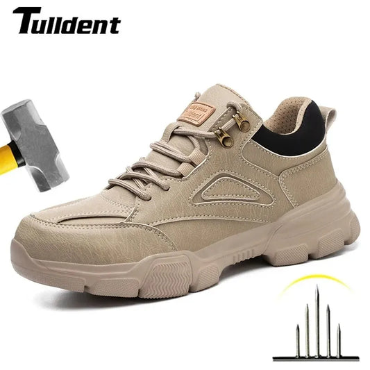 Tadeusz | Men's Cotton Wide Fit Safety Shoe