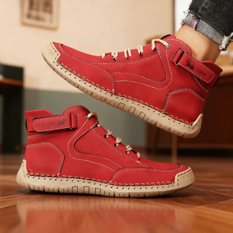 Sebastian | Men's Smooth Round Toe Sneaker
