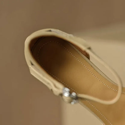 Tabitha | Women's Suede Square Toe Dress Shoe