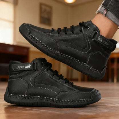 Sebastian | Men's Smooth Round Toe Sneaker