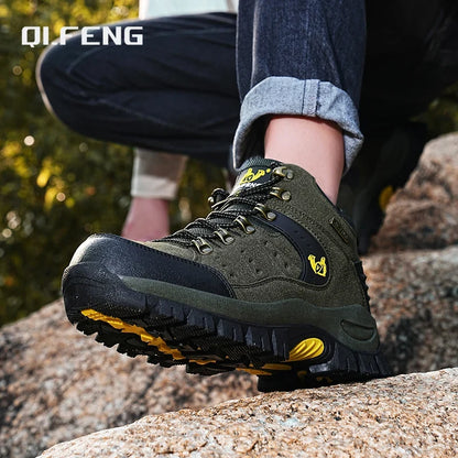 Manfred | Men's Textured Suede Hiking Boot
