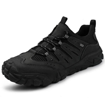 Hector | Men's Stripe Mesh Hiking Shoe