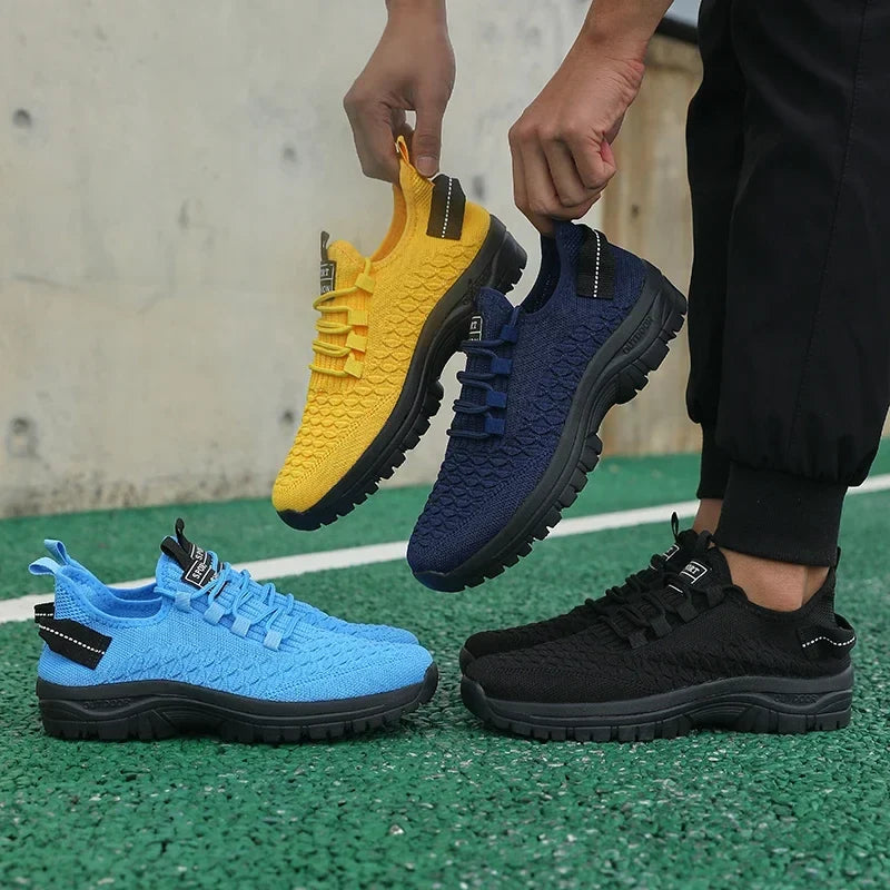 Donal | Men's Mesh Lace Up Sneaker