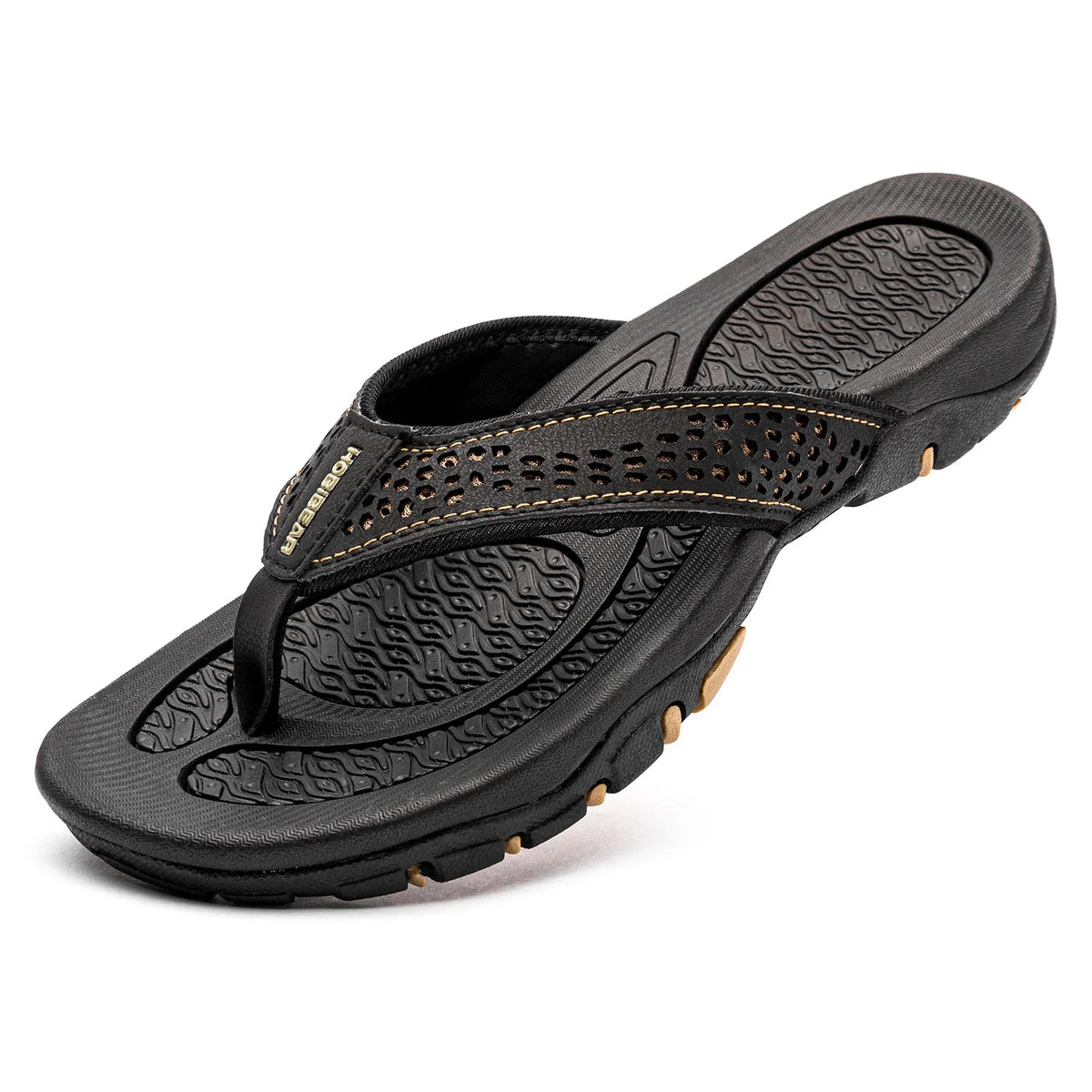 Gideon | Men's Textured Leather Look Sneaker