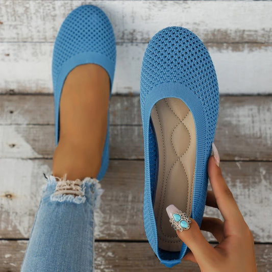 Gisela | Women's Knit Round Toe Loafer