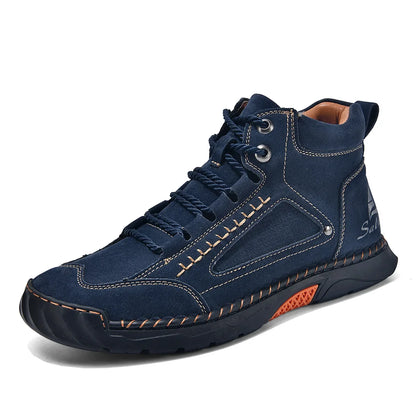Christoph | Men's Microfibre Round Toe Boot