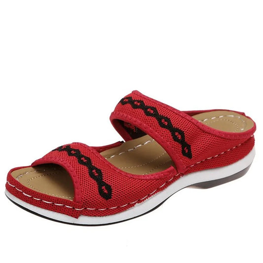 Brigitta | Women's Textured Mesh Slide