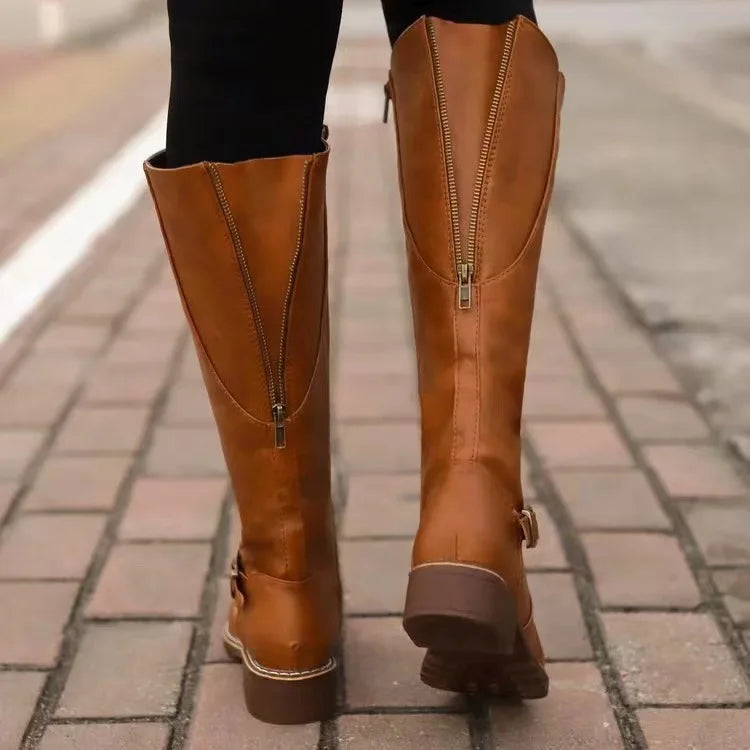 Vibeke | Women's Smooth Zip Boot