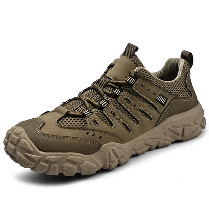 Hector | Men's Stripe Mesh Hiking Shoe