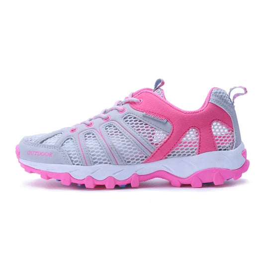 Maura | Women's Mesh Lace Up Hiking Shoe