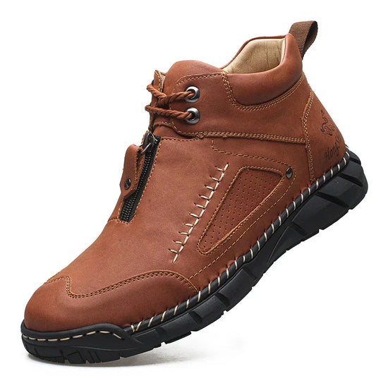 Cesare | Men's Smooth Round Toe Boot