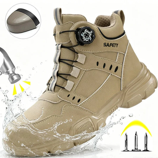 Frank | Men's Smooth Lace Up Work Boot
