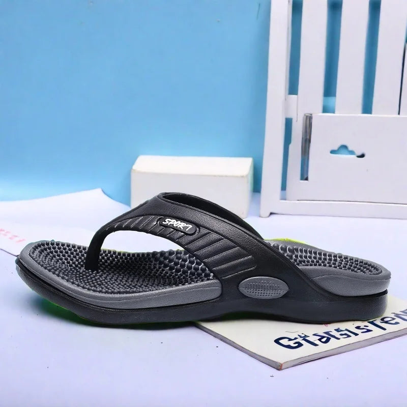 Gilbert | Men's Textured Toe Post Flip Flop