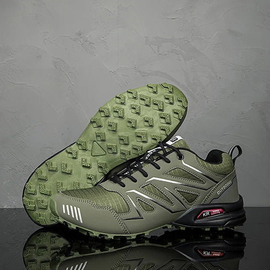 Mikael | Men's Lace Up Grooved Hiking Boot