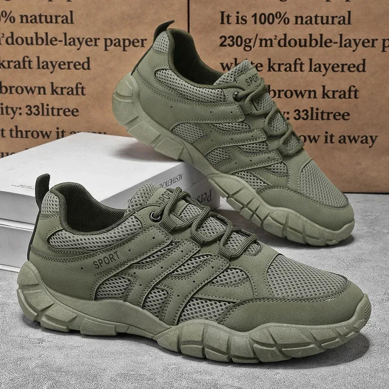 Klaas | Men's Mesh Lace Up Sneaker