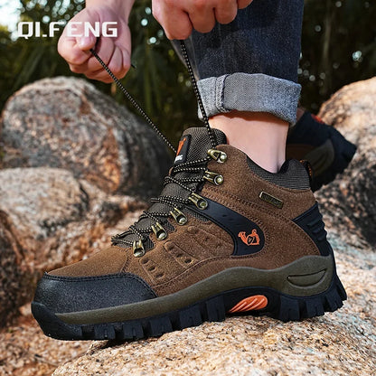 Manfred | Men's Textured Suede Hiking Boot