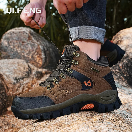Manfred | Men's Textured Suede Hiking Boot