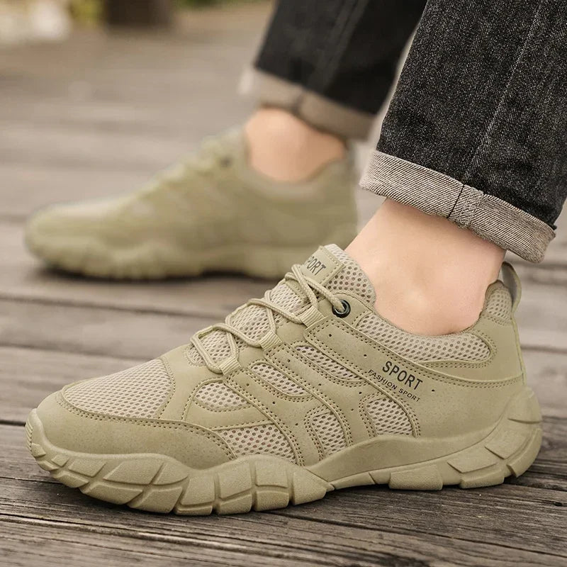Klaas | Men's Mesh Lace Up Sneaker