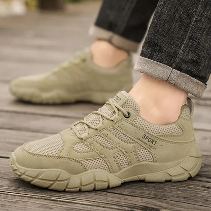 Klaas | Men's Mesh Lace Up Sneaker