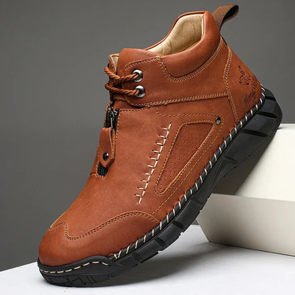 Cesare | Men's Smooth Round Toe Boot
