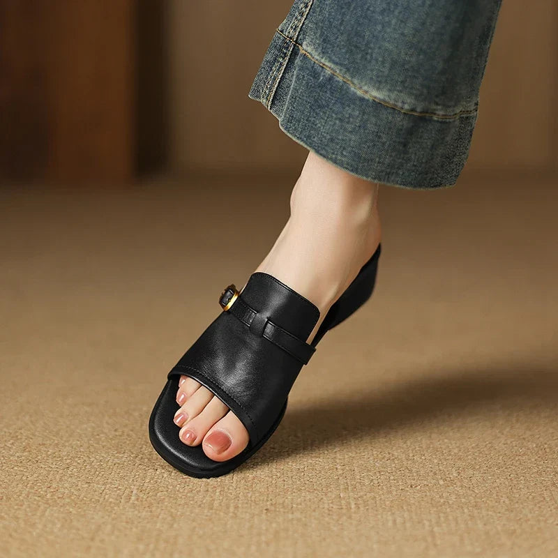 Elsa | Women's Textile Open Toe Espadrille