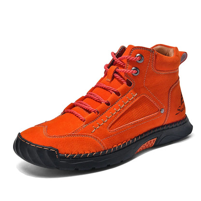 Christoph | Men's Microfibre Round Toe Boot