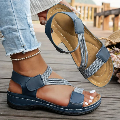 Arabella | Women's Textured Open Toe Sandal