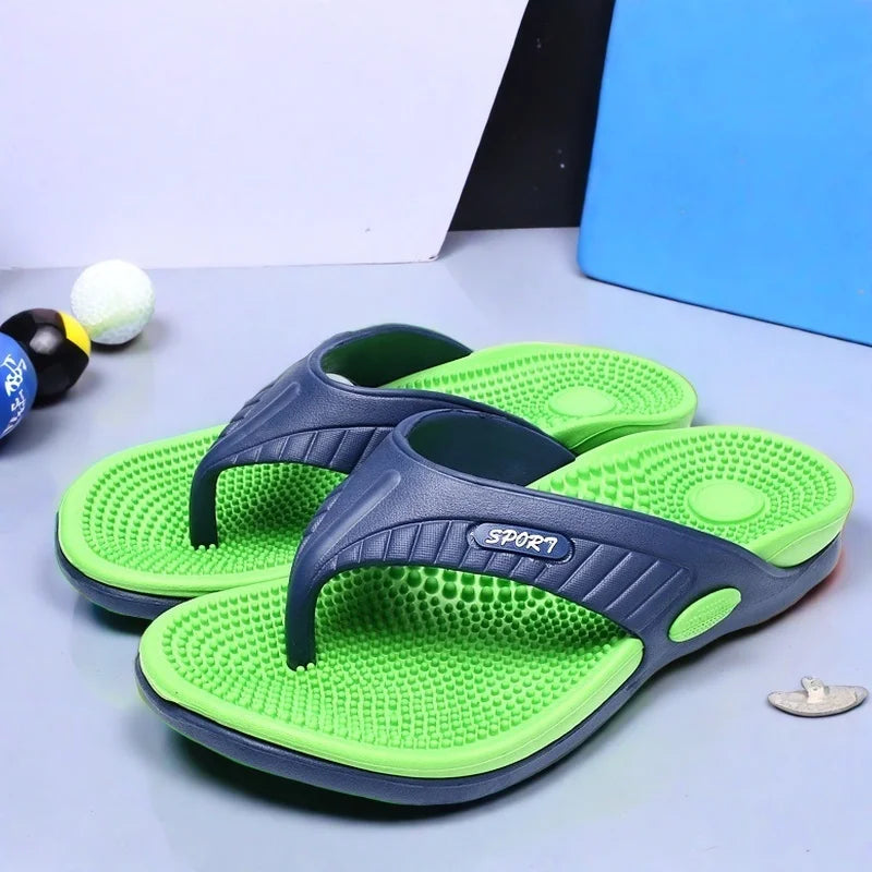 Gilbert | Men's Textured Toe Post Flip Flop