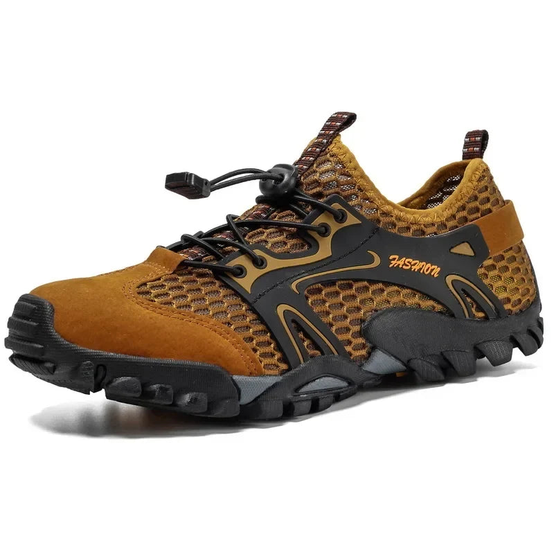 Herbert | Men's Mesh Lace Up Hiking Shoe