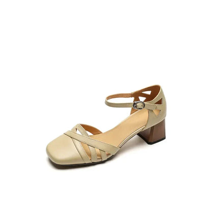Tabitha | Women's Suede Square Toe Dress Shoe