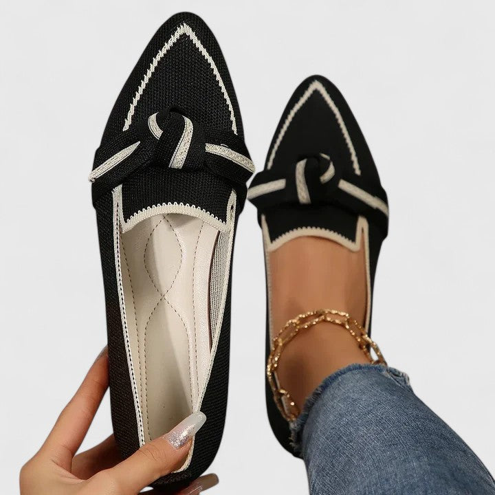 Sinead | Women's Knot Knit Loafer