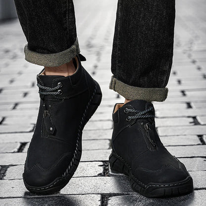 Cesare | Men's Smooth Round Toe Boot