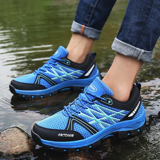Henrik | Men's Mesh Lace Up Hiking Shoe