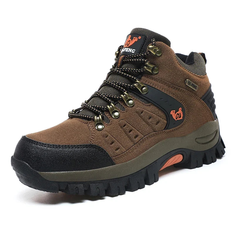 Manfred | Men's Textured Suede Hiking Boot