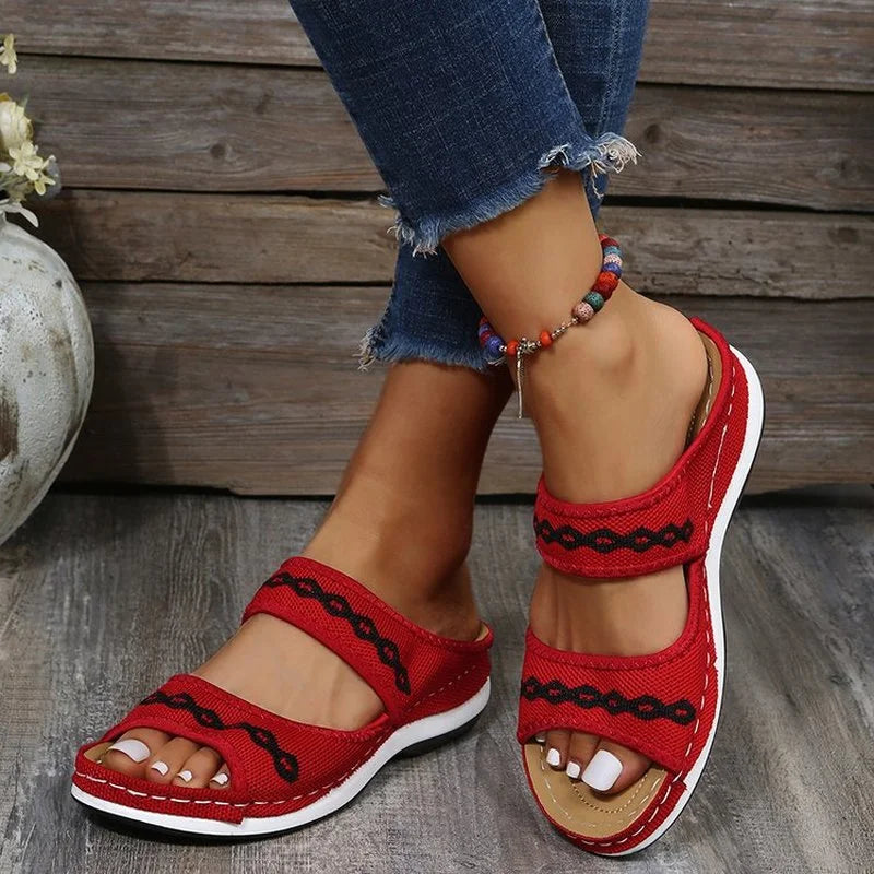 Brigitta | Women's Textured Mesh Slide