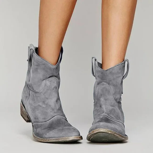 Marnie | Women's Denim Padded Western Boot