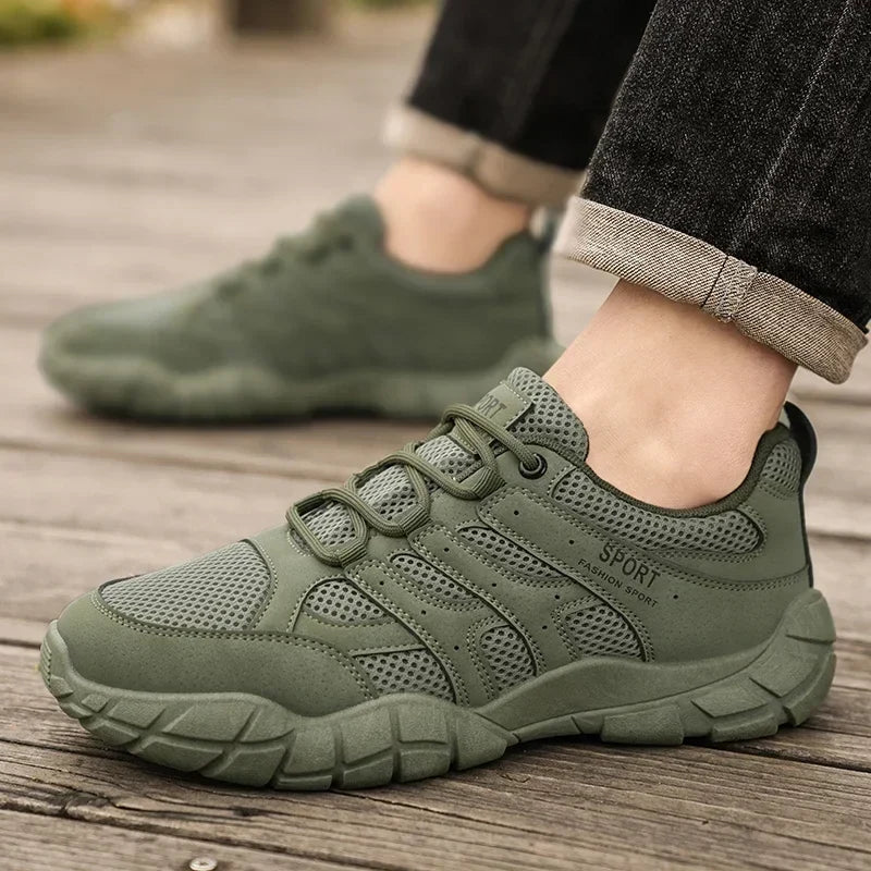 Klaas | Men's Mesh Lace Up Sneaker