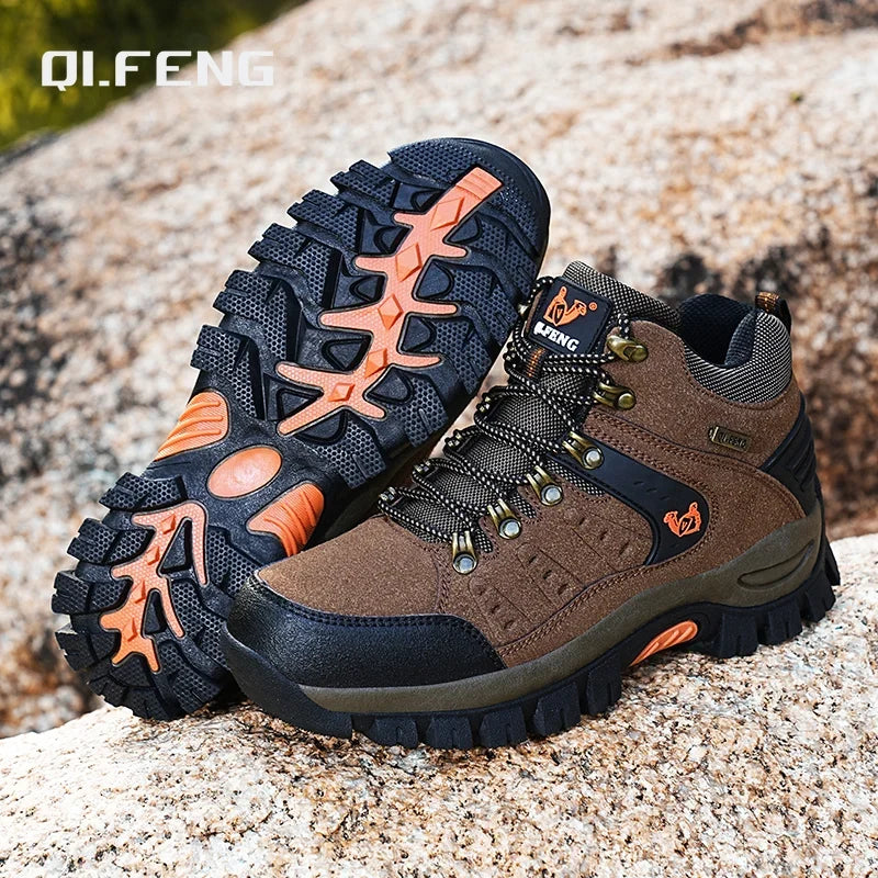Manfred | Men's Textured Suede Hiking Boot