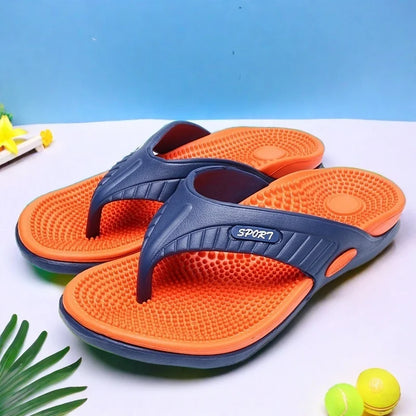 Gilbert | Men's Textured Toe Post Flip Flop